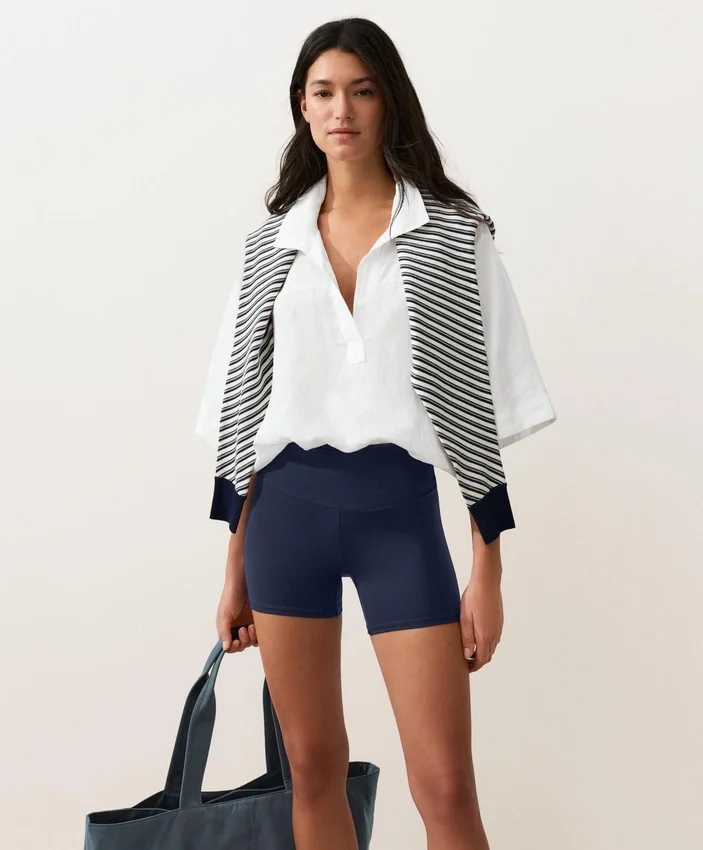 Oversized Short Sleeve 100% Linen Shirt Oversized Short Sleeve 100% Linen Shirt