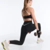 Perfect-Adapt High Rise Ankle-Length Leggings with Contrast Detail Perfect-Adapt High Rise Ankle-Length Leggings with Contrast Detail