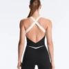 Perfect-Adapt Sleeveless Contrast Long Jumpsuit Perfect-Adapt Sleeveless Contrast Long Jumpsuit