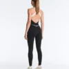 Perfect-Adapt Sleeveless Contrast Long Jumpsuit Perfect-Adapt Sleeveless Contrast Long Jumpsuit