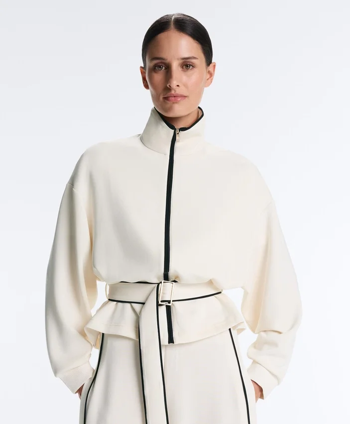 Piping Jacket with Soft-Touch Modal Piping Jacket with Soft-Touch Modal