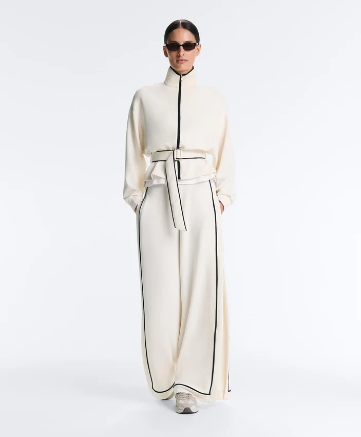 Piping Jacket with Soft-Touch Modal Piping Jacket with Soft-Touch Modal