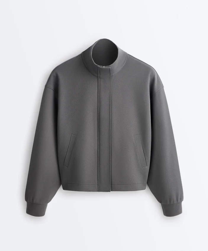 Piqué Jacket with Cotton Piqué Jacket with Cotton