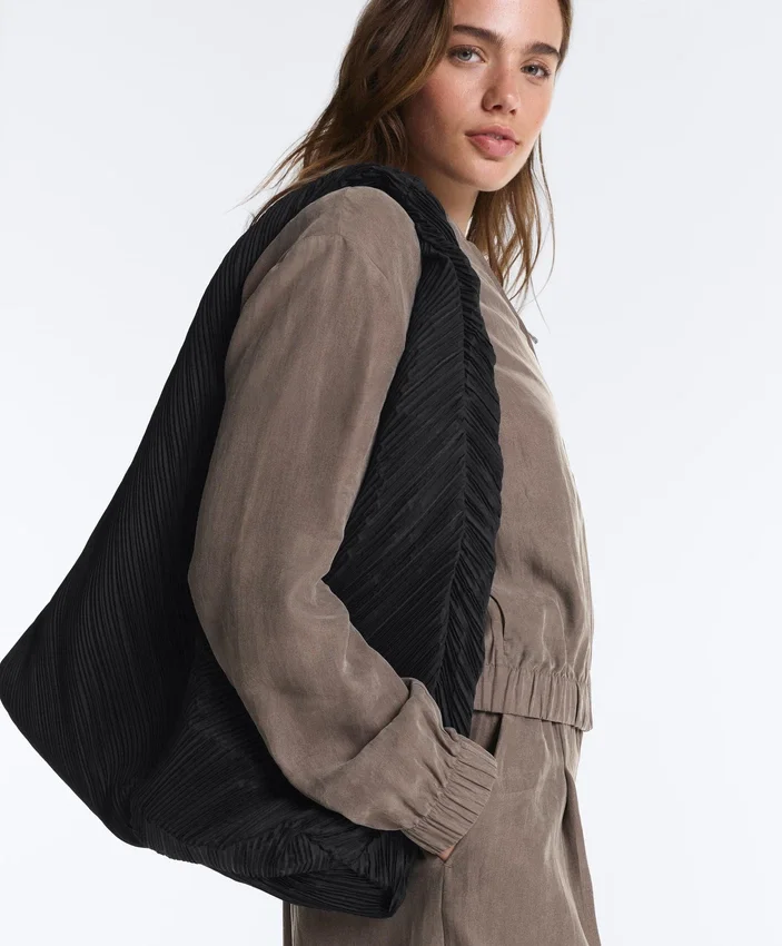 Pleated Nylon Bag Pleated Nylon Bag