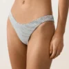 Polka Dot Jacquard U-Cut Medium-Coverage Bikini Briefs Polka Dot Jacquard U-Cut Medium-Coverage Bikini Briefs