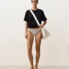 Polka Dot Jacquard U-Cut Medium-Coverage Bikini Briefs Polka Dot Jacquard U-Cut Medium-Coverage Bikini Briefs