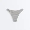 Polka Dot Jacquard U-Cut Medium-Coverage Bikini Briefs Polka Dot Jacquard U-Cut Medium-Coverage Bikini Briefs