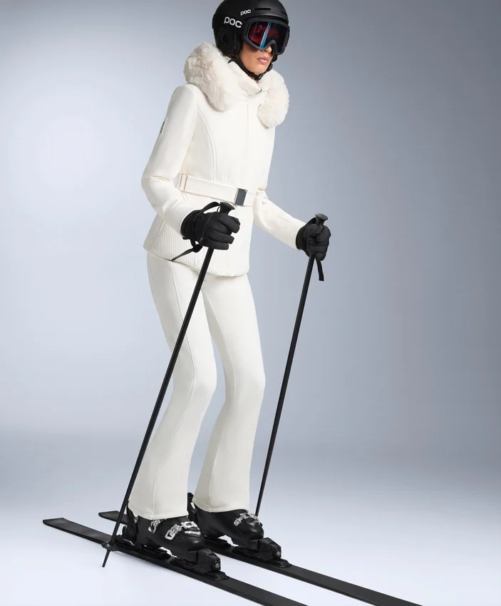 Water-Resistant Full Length Flare Stretch Ski Trousers Water-Resistant Full Length Flare Stretch Ski Trousers