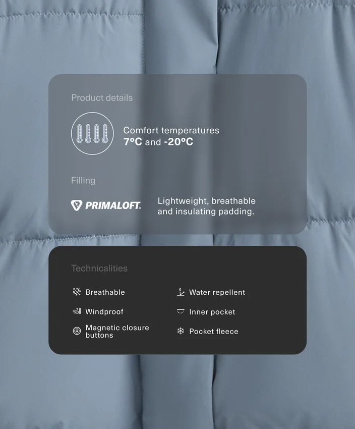 Primaloft® Water-Repellent Padded Jacket Primaloft® Water-Repellent Padded Jacket