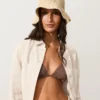 Raffia-Effect Braided Bucket Hat Raffia-Effect Braided Bucket Hat