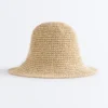 Raffia-Effect Braided Bucket Hat Raffia-Effect Braided Bucket Hat