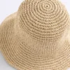 Raffia-Effect Braided Bucket Hat Raffia-Effect Braided Bucket Hat