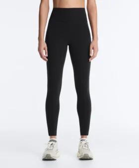 Reflective High-Rise Compressive Core Control Ankle-Length Leggings