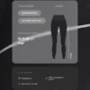 Reflective High-Rise Compressive Core Control Ankle-Length Leggings Reflective High-Rise Compressive Core Control Ankle-Length Leggings