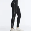Reflective High-Rise Compressive Core Control Ankle-Length Leggings Reflective High-Rise Compressive Core Control Ankle-Length Leggings