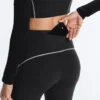 Reflective High-Rise Compressive Core Control Ankle-Length Leggings Reflective High-Rise Compressive Core Control Ankle-Length Leggings