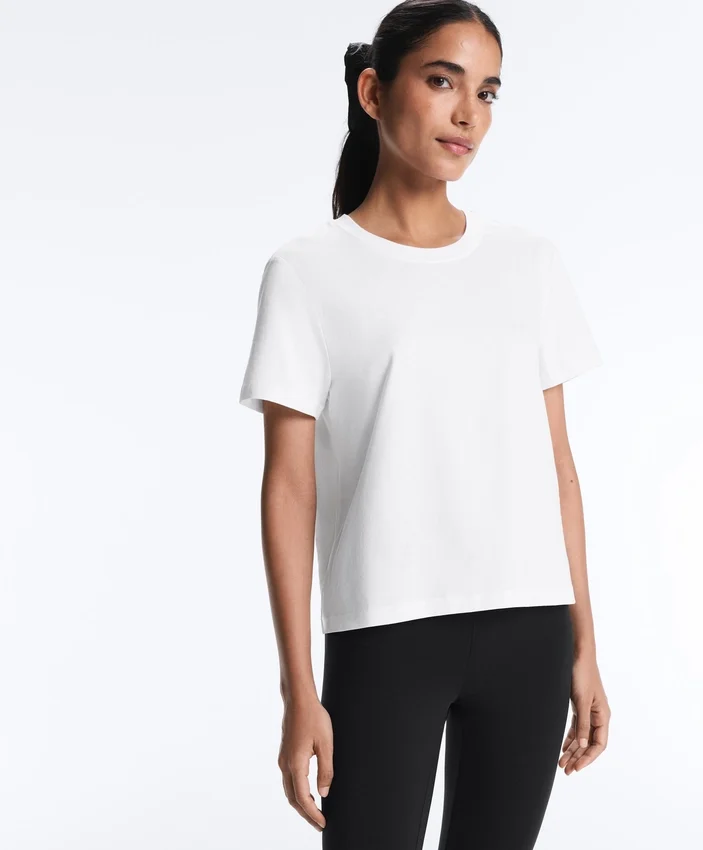 Regular Fit Cotton Blend Short Sleeve T-Shirt Regular Fit Cotton Blend Short Sleeve T-Shirt
