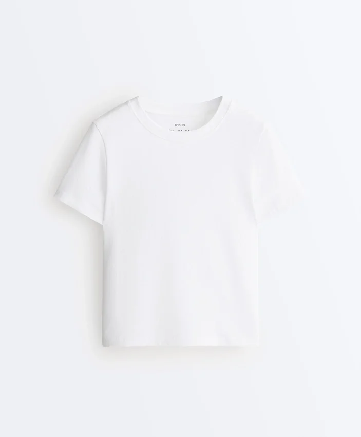 Regular Fit Cotton Blend Short Sleeve T-Shirt Regular Fit Cotton Blend Short Sleeve T-Shirt