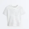 Regular Fit Striped Cotton Blend T-Shirt Regular Fit Striped Cotton Blend T-Shirt