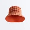 Reversible Cotton Blend Check Bucket Hat Reversible Cotton Blend Check Bucket Hat