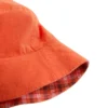 Reversible Cotton Blend Check Bucket Hat Reversible Cotton Blend Check Bucket Hat