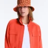 Reversible Cotton Blend Check Bucket Hat Reversible Cotton Blend Check Bucket Hat