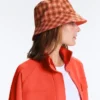 Reversible Cotton Blend Check Bucket Hat Reversible Cotton Blend Check Bucket Hat