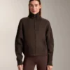 Rib Collar Knit Jacket Rib Collar Knit Jacket
