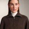 Rib Collar Knit Jacket Rib Collar Knit Jacket