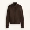 Rib Collar Knit Jacket Rib Collar Knit Jacket