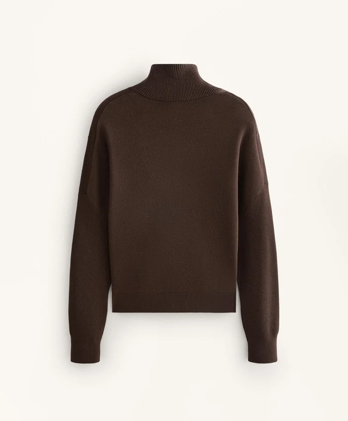 Rib Collar Knit Jacket Rib Collar Knit Jacket