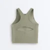 Rib Comfortlux Halter Tank Top Rib Comfortlux Halter Tank Top
