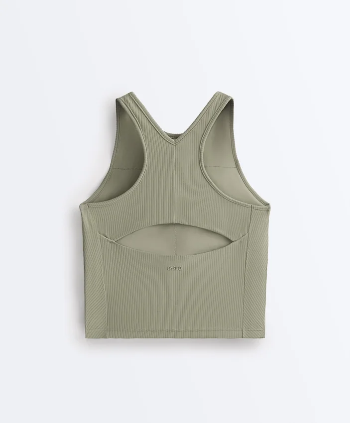 Rib Comfortlux Halter Tank Top Rib Comfortlux Halter Tank Top