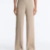Rib-Knit Straight-Leg Trousers Rib-Knit Straight-Leg Trousers