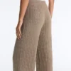 Rib-Knit Straight-Leg Trousers Rib-Knit Straight-Leg Trousers