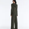 Slim Fit Knit Jacket with Hood Slim Fit Knit Jacket with Hood