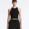 Rib Modal Blend Long Tank Top Rib Modal Blend Long Tank Top