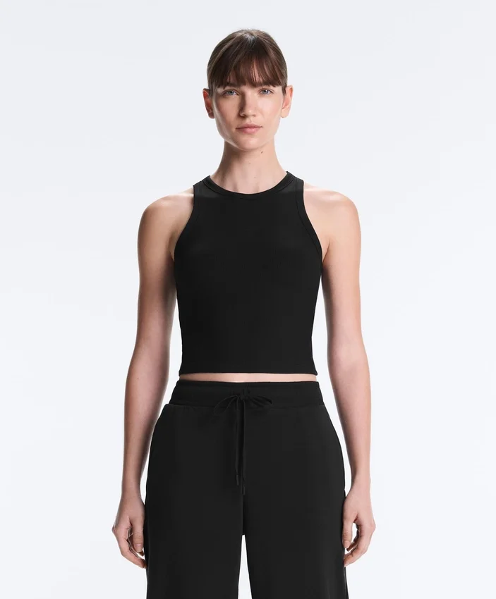 Rib Modal Blend Long Tank Top Rib Modal Blend Long Tank Top