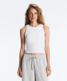 Rib Modal Blend Long Tank Top
