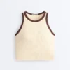Rib Modal Blend Long Tank Top Rib Modal Blend Long Tank Top