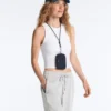 Rib Modal Blend Long Tank Top Rib Modal Blend Long Tank Top