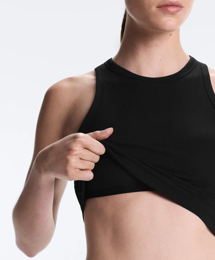 Rib Modal Blend Long Tank Top Rib Modal Blend Long Tank Top