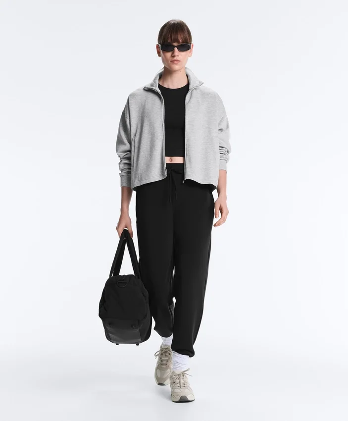 Soft-Touch Modal Rib Fitted Joggers Soft-Touch Modal Rib Fitted Joggers