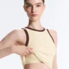 Rib Modal Blend Long Tank Top Rib Modal Blend Long Tank Top