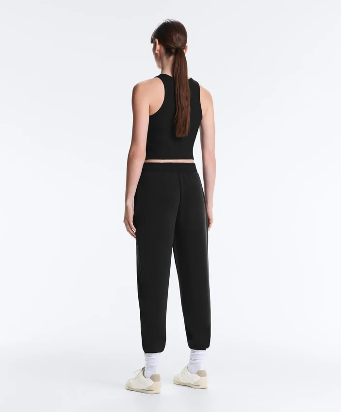 Soft-Touch Modal Rib Fitted Joggers Soft-Touch Modal Rib Fitted Joggers