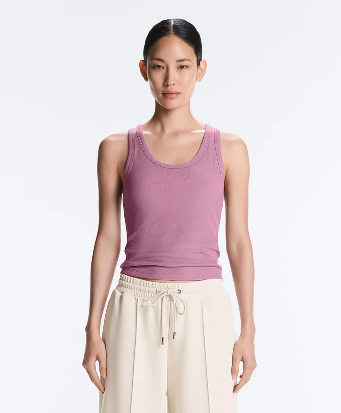 Rib Modal Blend Tank Top Rib Modal Blend Tank Top