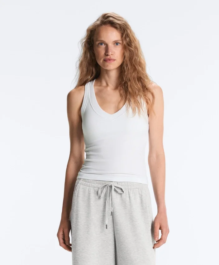Rib Modal Blend Tank Top Rib Modal Blend Tank Top