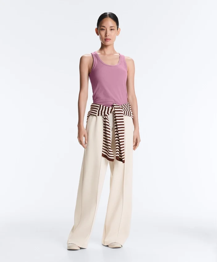 Rib Modal Blend Tank Top Rib Modal Blend Tank Top