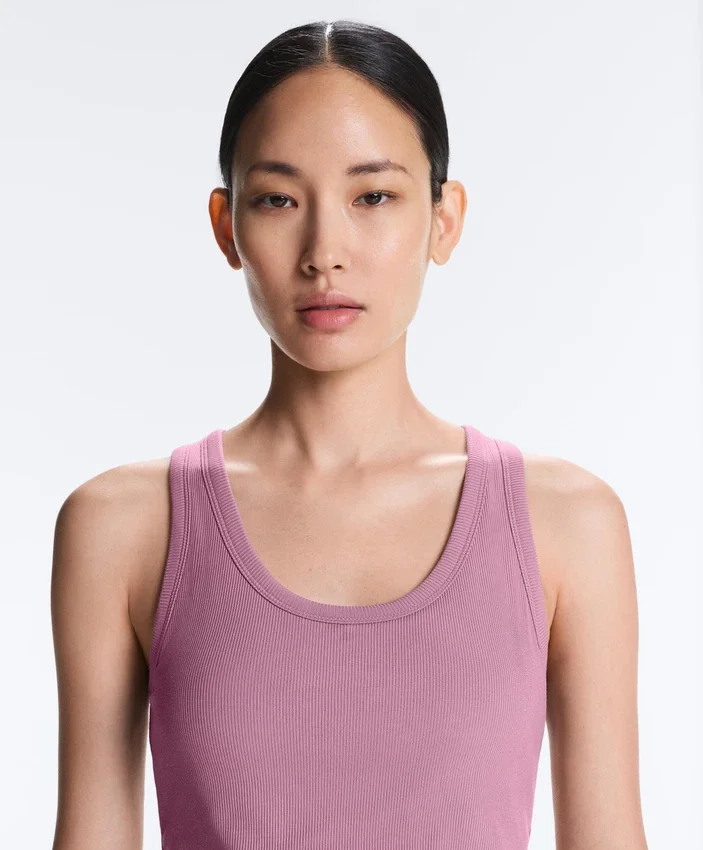 Rib Modal Blend Tank Top Rib Modal Blend Tank Top