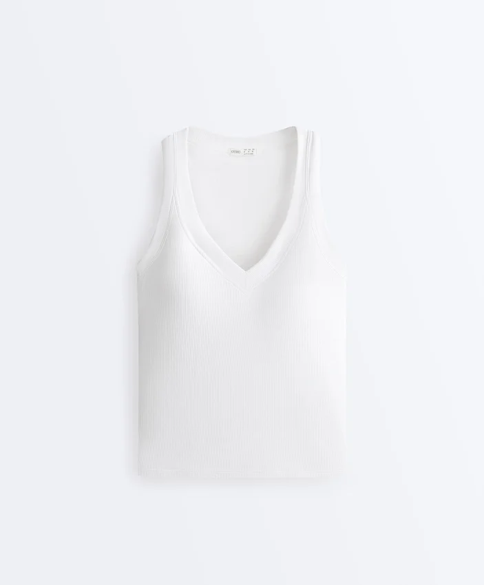 Rib Modal Blend Tank Top Rib Modal Blend Tank Top